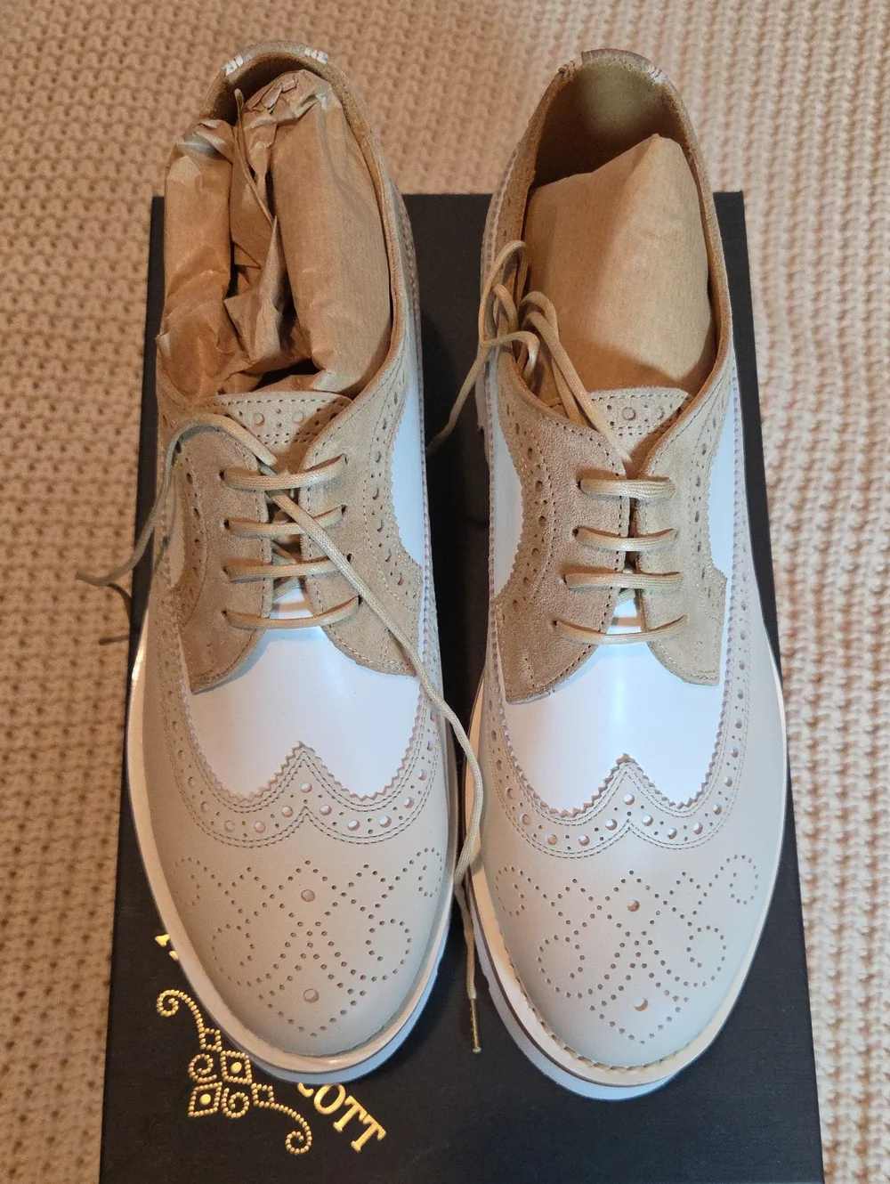 The Office Of Angela Scott Miss Lucy Derby Im Biscotti Size 39.5
